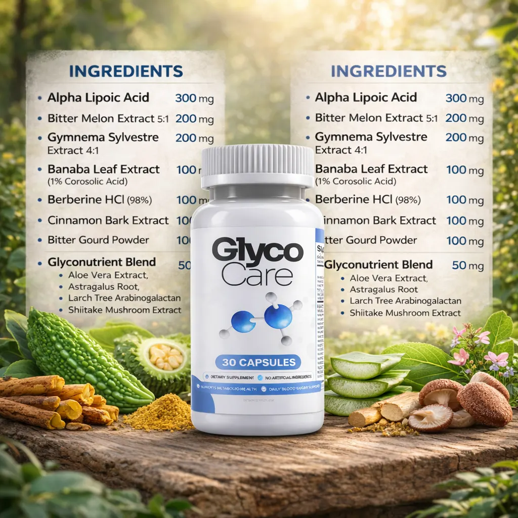 Glyco Care Blood Sugar Support Supplement
